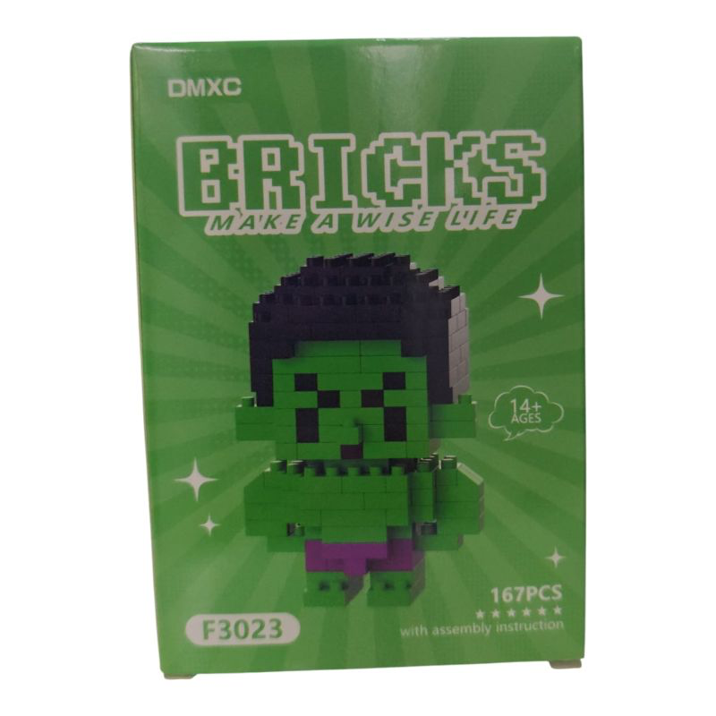 BLOQUES MICRO BRICKS HULK (167PCS) 0663 [F3023]
