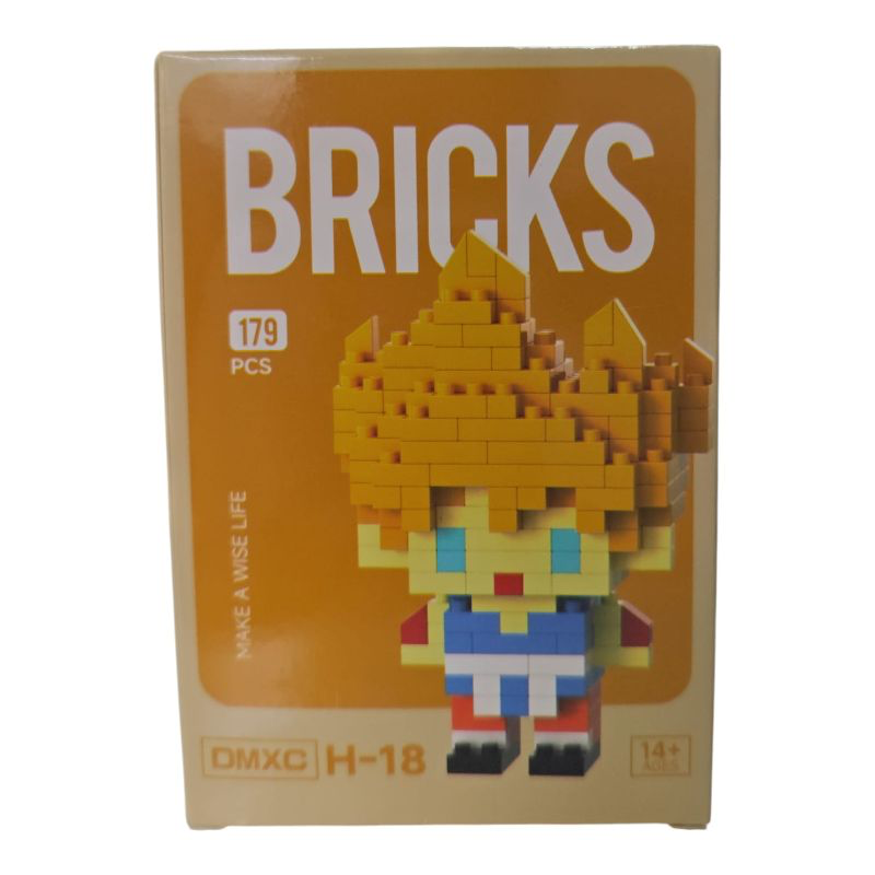 BLOQUES MICRO BRICKS SUPER SAIYAN GOKU (179PCS) 0175 [H-18]