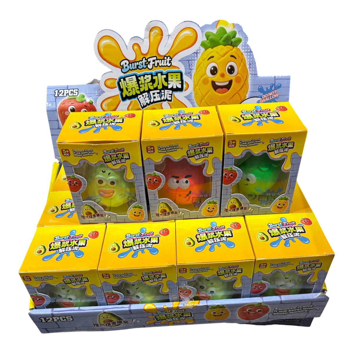 SQUISHY BURST FRUIT FRUTA EXPLOSIVA