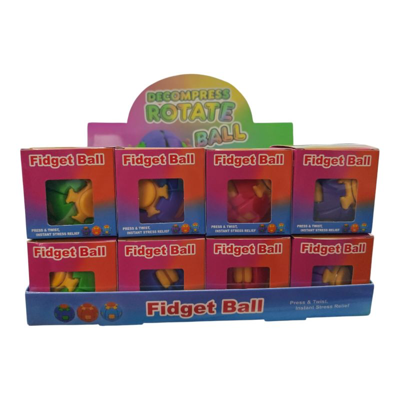 SPINNER BOLA LISO CON LUZ X12 UNIDADES 6986 [JY18]