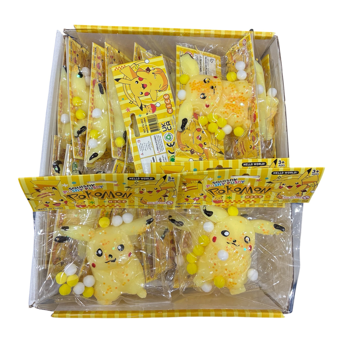 SQUISHY PIKACHU X16 UNIDADES