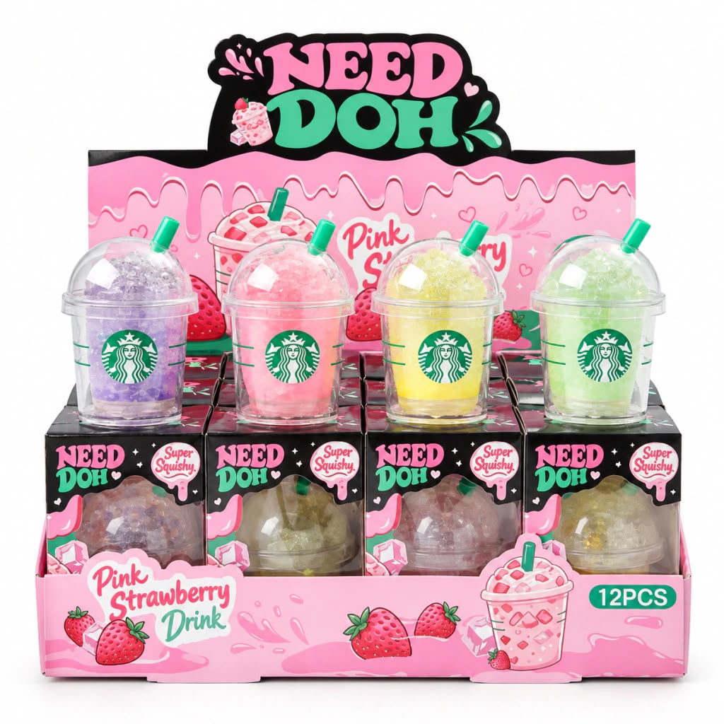 SQUISHY VASO STARBUCKS X1 UNIDAD