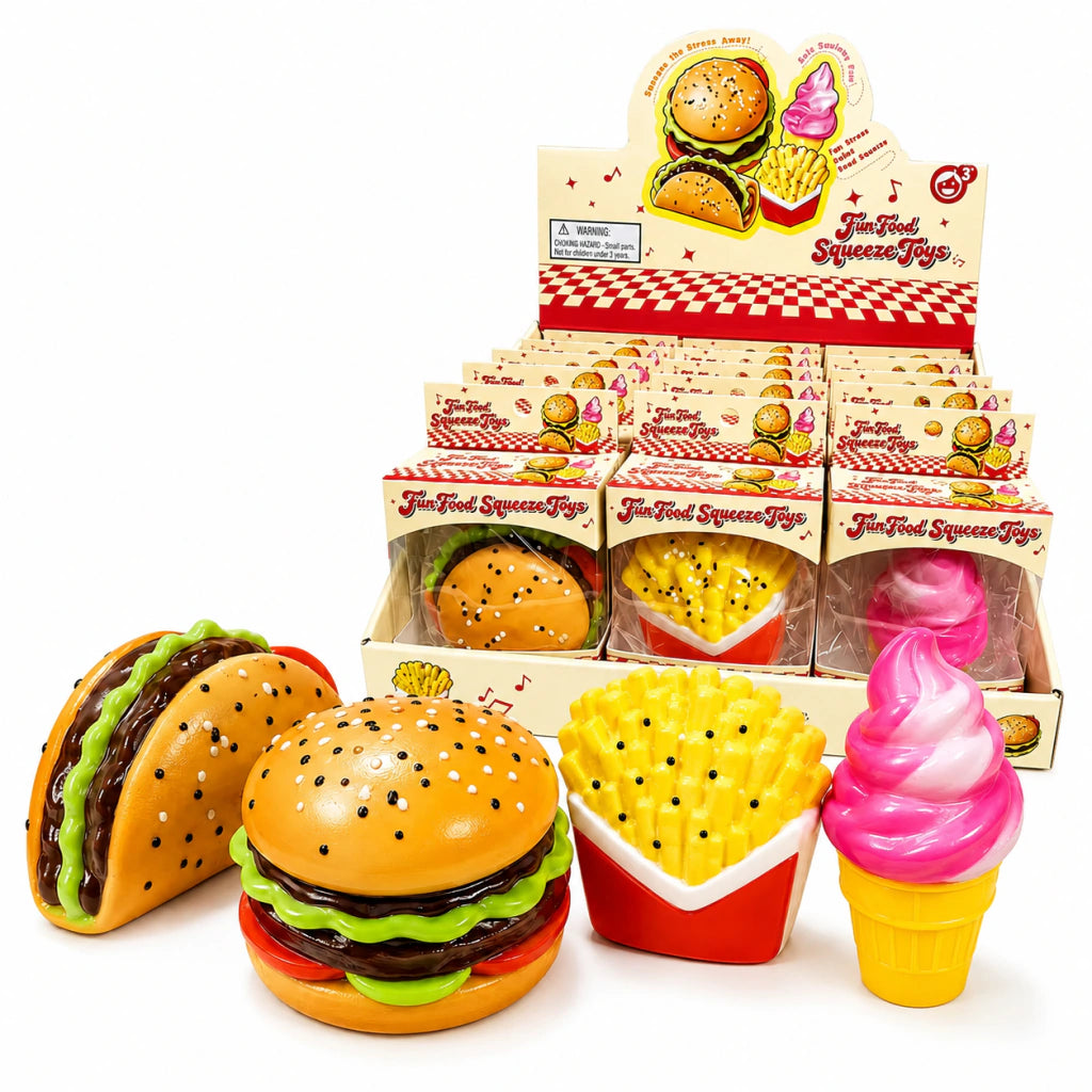 SQUISHY COMIDA RÁPIDA X1 UNIDAD