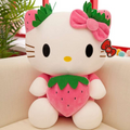 KITTY CON FRUTILLA ROSA 20CM