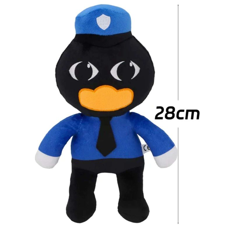 ANIMAL HOSPITAL POFFICER DUCKMAN 25CM