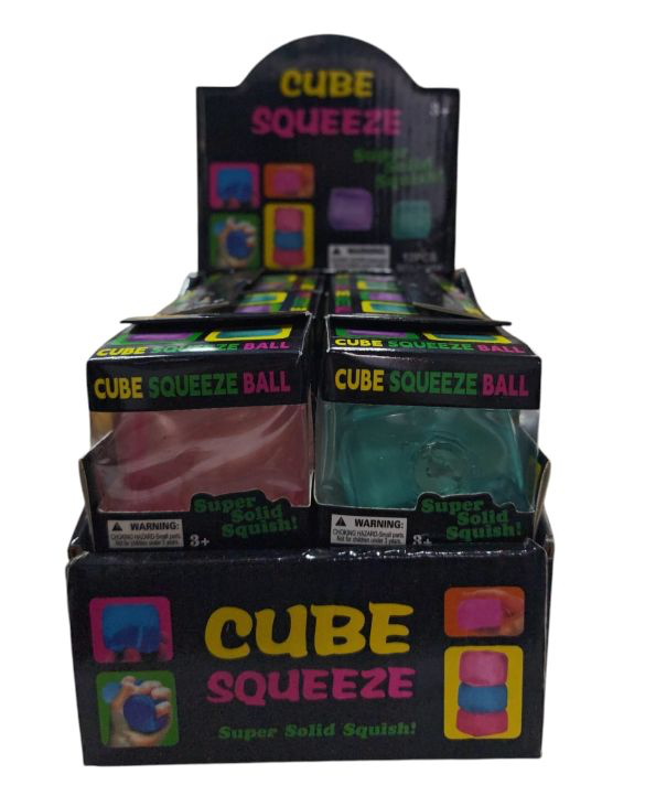 SQUISHY CUBO DE HIELO X12 UNIDADES LA CAJA [ST-C29]