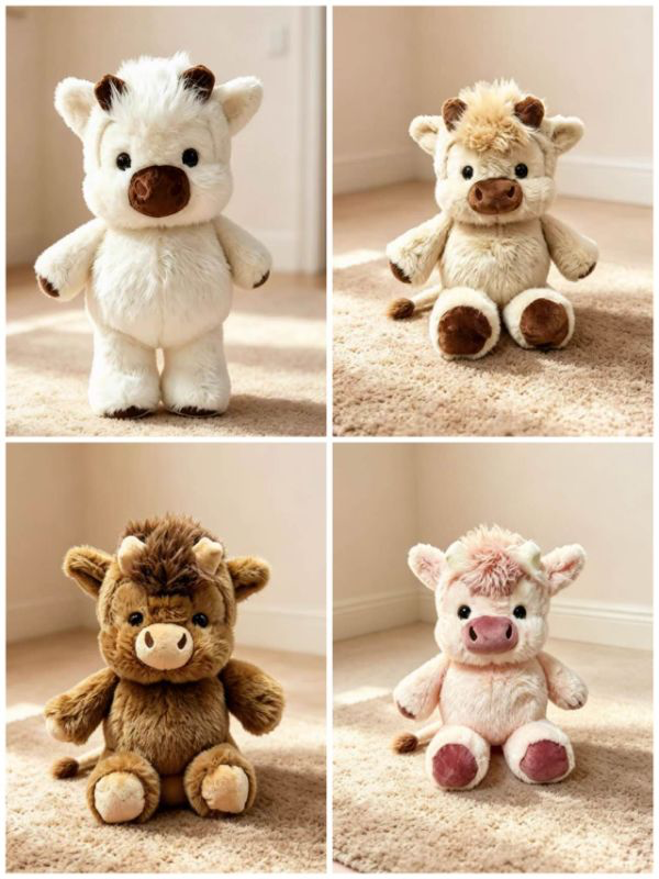 PELUCHE QUE CORRE VACA 42CM