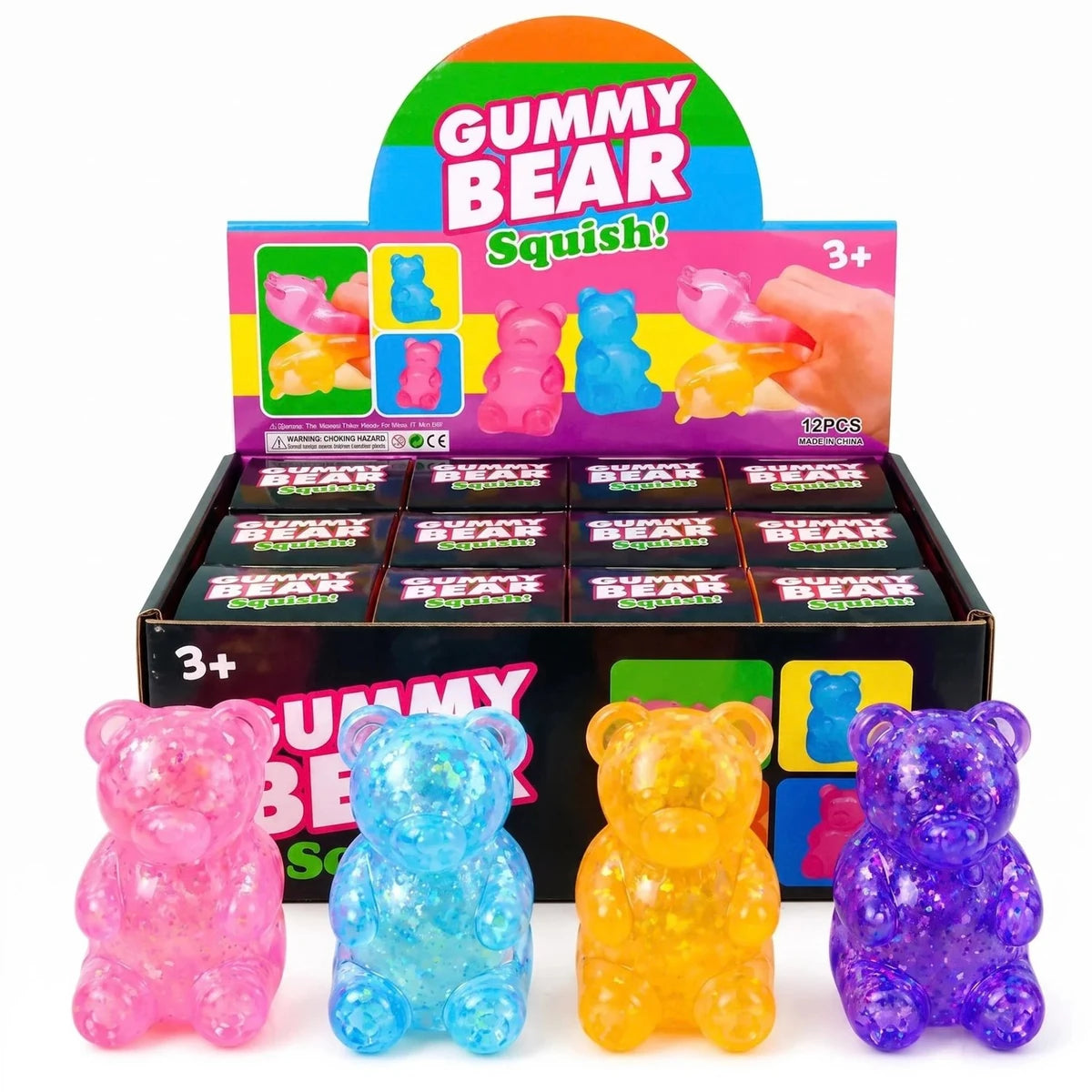 SQUISHY OSITO GUMMY BEAR X1 UNIDAD