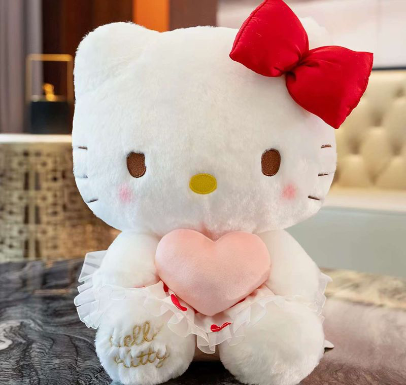 KITTY MOÑO ROJO 20CM