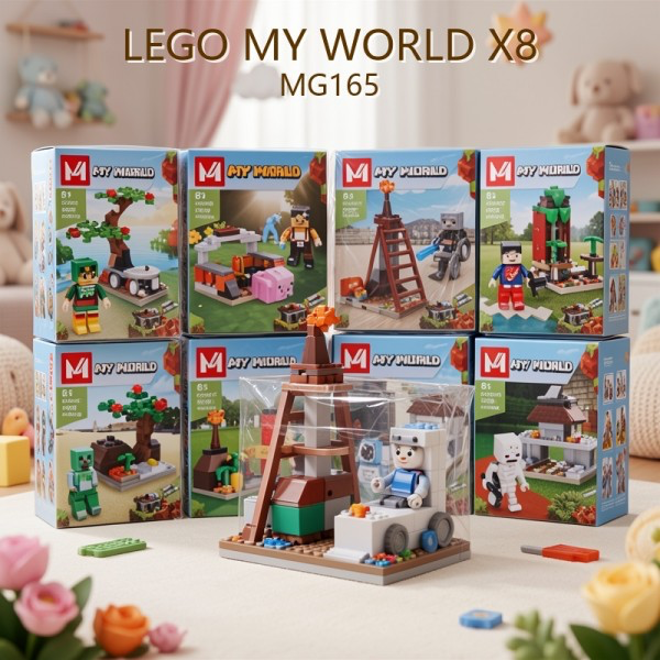 BLOQUES MY WORLD X8 [MG165]
