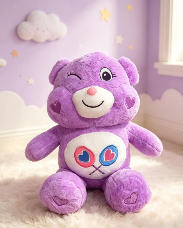 FINAL OSO CARINOSO VIOLETA 90CM