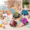 SQUISHY PATITA DE GATO CON BRILLANTINA X1 0927 [X0709-2]