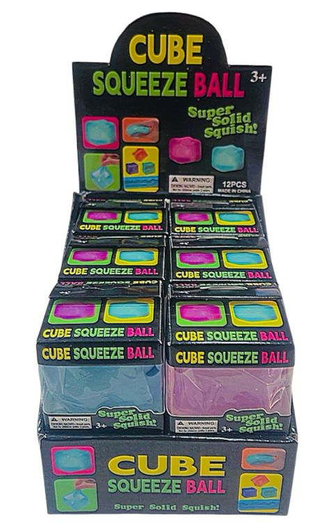 SQUISHY CUBO TRASPARENTE MALTOSA X12 5CM 0134 [NC-PP13] PRECIO FINAL!!!