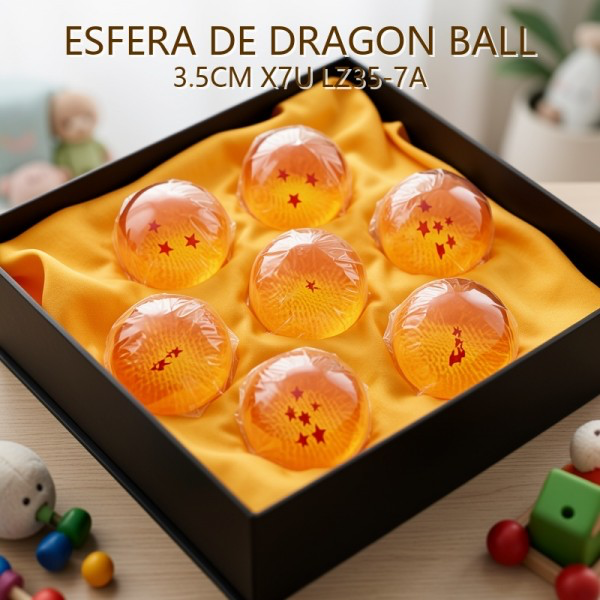 ESFERA DE DRAGON BALL 3.5CM X7U LZ35-7A
