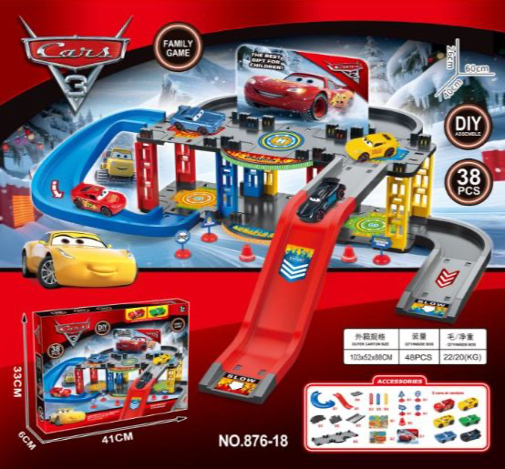 AUTO PISTA CARS 38 PCS 7224 [876-18]