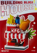 BUILDING BLOCK KFC TIENDA 6120 [M3312]