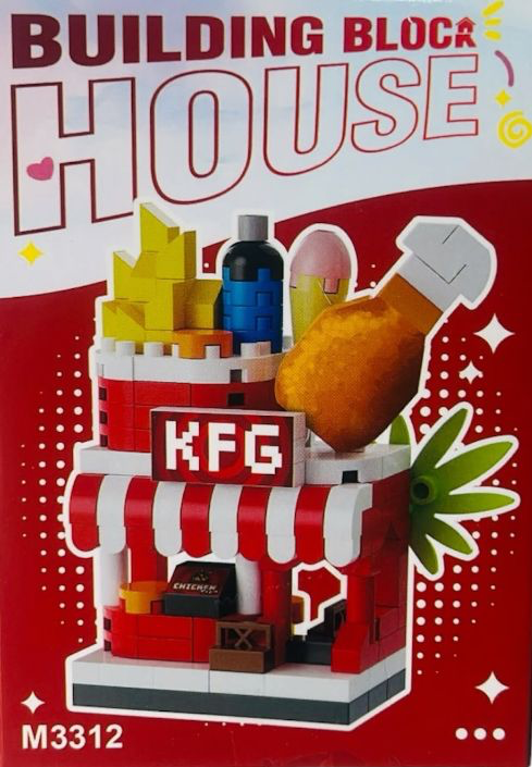 BUILDING BLOCK KFC TIENDA 6120 [M3312]