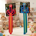 MINECRAFT ESPADA MISTICA GOMA EVA(GOMA 10)