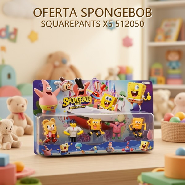 OFERTA SPONGEBOB SQUAREPANTS X5 512050