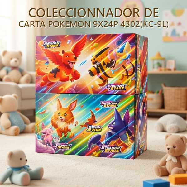 COLECCIONADOR DE CARTA POKEMON 9X24P 4302(KC-9L)