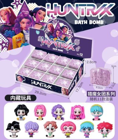 BOLA DE BAÑO EXPLOSIVA K POP X12 UNIDADES 2297 [2229]