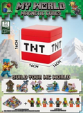 CUBOS IMANTADOS MINECRAFT TNT 312 PCS 6108 BZ96-312CR