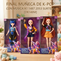 KPOP MUÑECA X1 SIN MUSICA [DX148M]BL8972 PRECIO FINAL!!!!