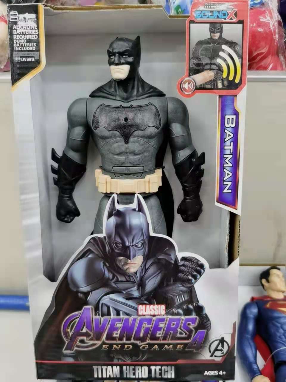 OFERTA BATMAN GIGANTE CON LUZ, VOZ Y SONIDO EN CAJA
