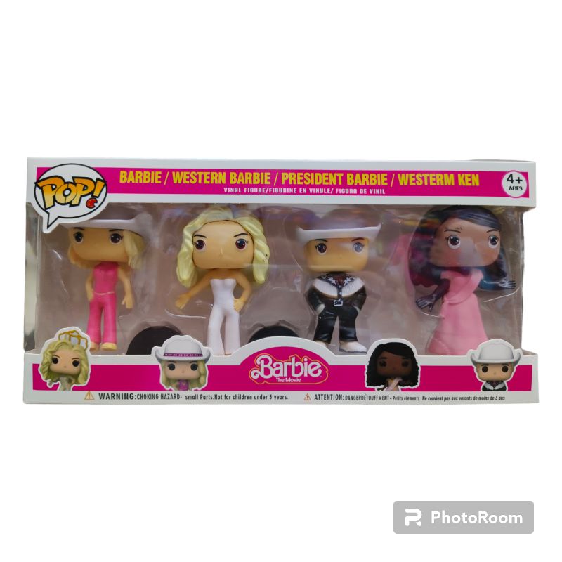 FUNKO POP BARBIE X4