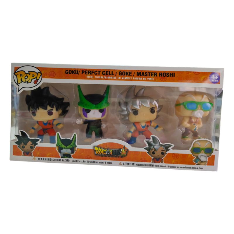 FUNKO POP DRAGON BALL Z X4