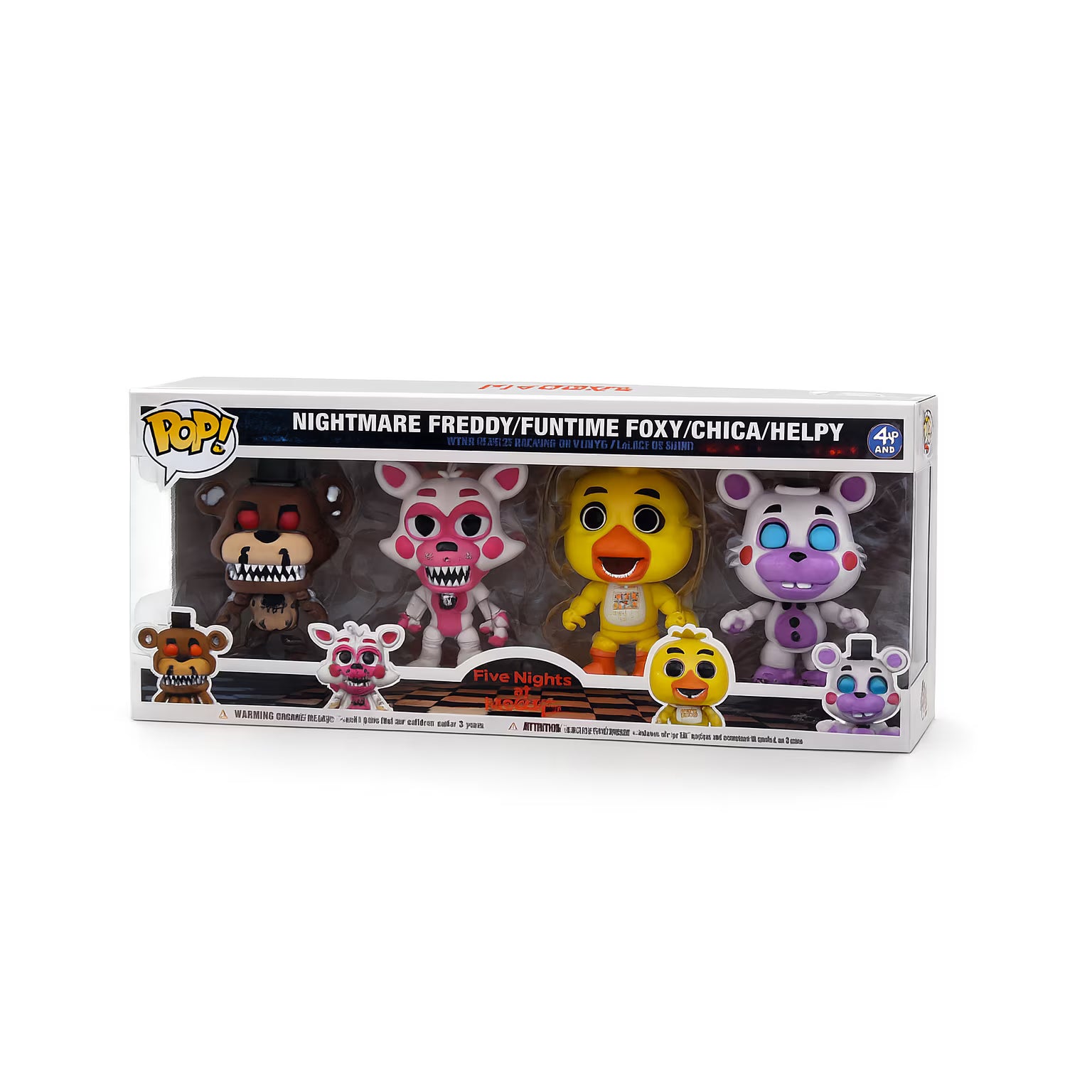 FUNKO POP FREDDY X4