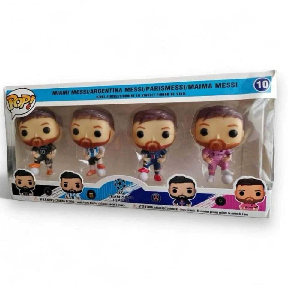 FUNKO POP MESSI X4