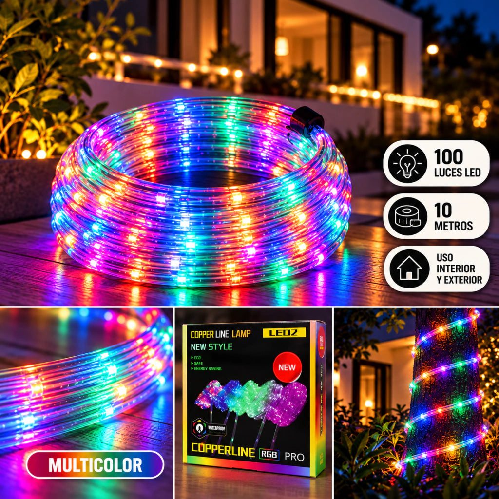 LUZ DE CABLE X1 COLOR 10M 2018 [NV-A66-01180]